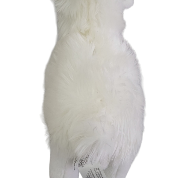 Fiesta White Plush Goat 11"  Billy Goat - Picture 4 of 4